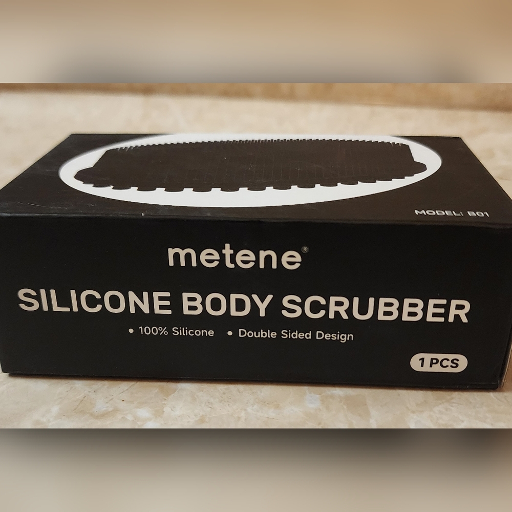 Metene Silicone, Body Scrubber NEW